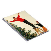 Het onderpingelen van de Boom Notitieboek (Rechterzijde)