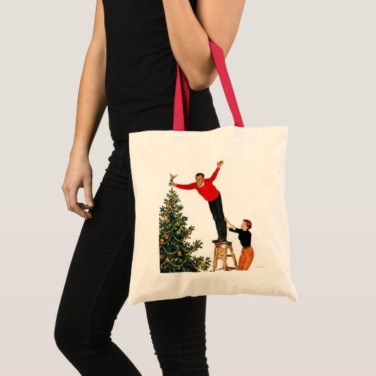 Het onderpingelen van de Boom Tote Bag (Voorkant (product))