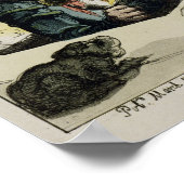 Het onderscheppen of het Opheffen van de Duivel, 1 Poster (Hoek)