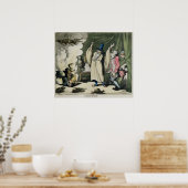 Het onderscheppen of het Opheffen van de Duivel, 1 Poster (Keuken)