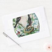 Het ondersteunen van de kudde: het vastleggen van  rechthoekige sticker (Envelop)