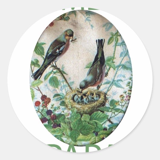 Het ondersteunen van de kudde: het vastleggen van ronde sticker (Voorkant)