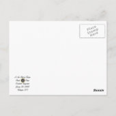 Het onderwerp Inauguratie in Gettysburg Briefkaart (Achterkant)