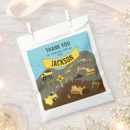 Het onderwerp van de bouwplaats van vrachtwagens D Bedankzakje