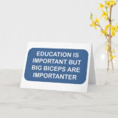 Het onderwijs is de invoer de Grote bicepsen Kaart (Gele Bloem)