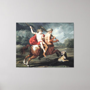 Het onderwijs van Achilles Fine Art Canvas Print