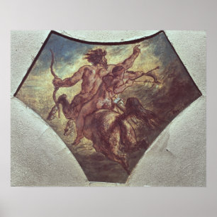 Het onderwijs van Achilles Poster