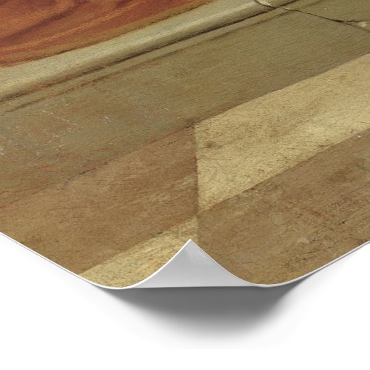 Het onderwijs van de Maagd, 1658 Poster (Hoek)