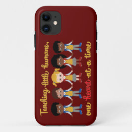 HET ONDERWIJS VAN KLEINE MENSEN HEEFT ÉÉN HART PER Case-Mate iPhone CASE