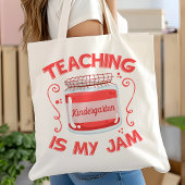 Het onderwijzen is mijn persoonlijke leraar tote bag