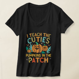 Het onderwijzen van Cutie Pompoenen in de Patch Ha T-shirt