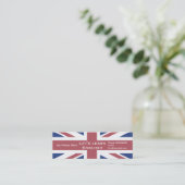 Het onderwijzen van de Engelse taal — Adverteren K Mini Visitekaartje (Staand voorkant)