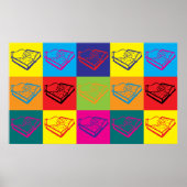 Het onderwijzen van de visueel gehandicapte Kunst Poster (Voorkant)