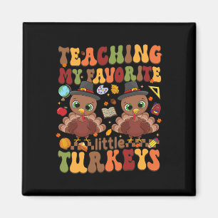 Het onderwijzen van mijn favoriete kleine kalkoene magneet