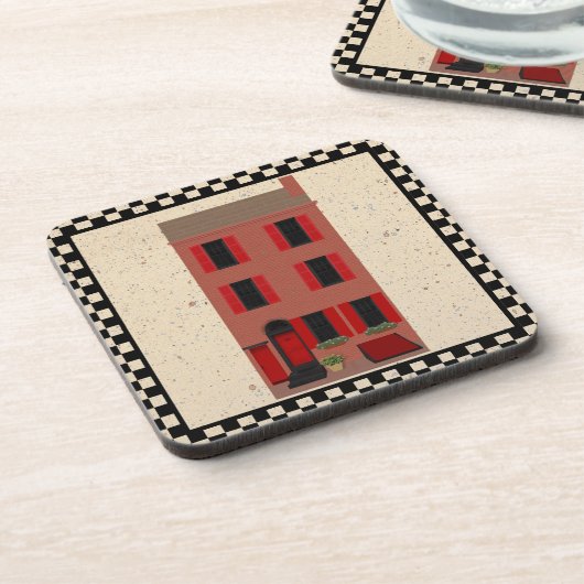 Het Onderzetter Brownstone Cork (Linkerzijde)