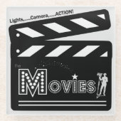 *Het Onderzetter Films* Clapper Glass (Voorkant)