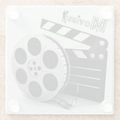 *Het Onderzetter Films* Clapper & Reel (Achterkant)
