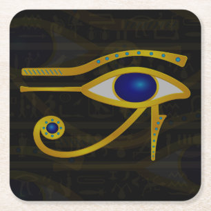 Het Onderzetter Horus Eye Square Paper