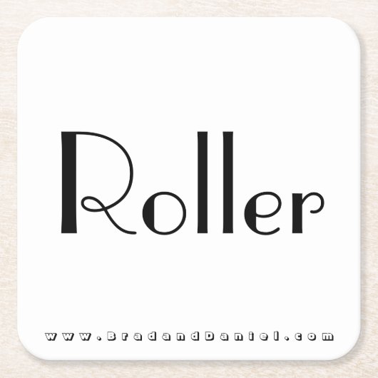 Het Onderzetter Roller (Voorkant)