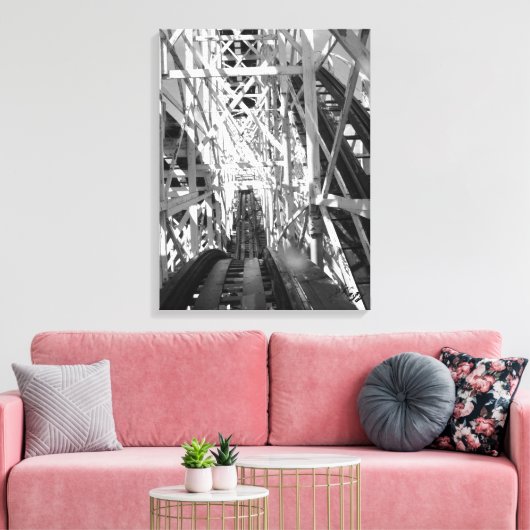 Het Onderzetter Roller Canvas Afdruk (Insitu (Woonkamer))