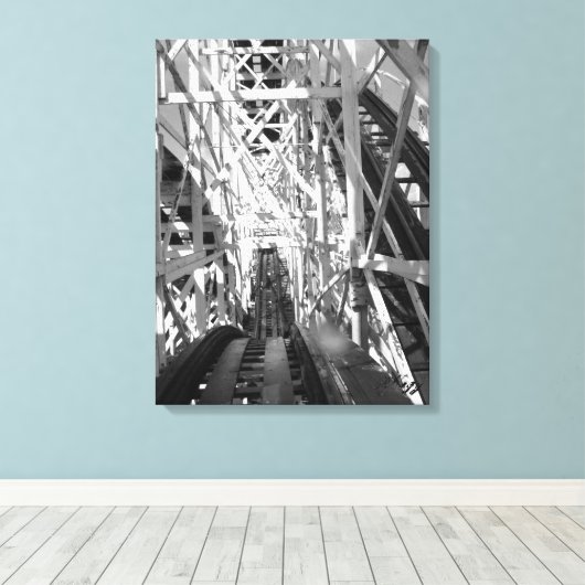 Het Onderzetter Roller Canvas Afdruk (Insitu (Houten vloer))