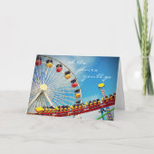 Het Onderzetter Roller van Ferris plaatst u gaat M Kaart (Voorkant)