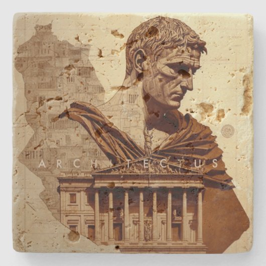 Het Onderzetter Romeinse architect (Voorkant)
