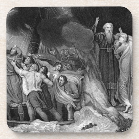 Het Onderzetter Tempest Cork (Voorkant)