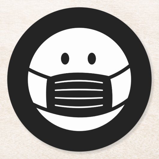 Het onderzetter van de drink van de douane met het (Voorkant)