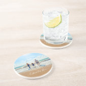 Het Onderzetter van de Foto van de douane met Uw F (Zijkant)