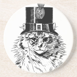 Het Onderzetter van de Kat van Steampunk, Kat in
