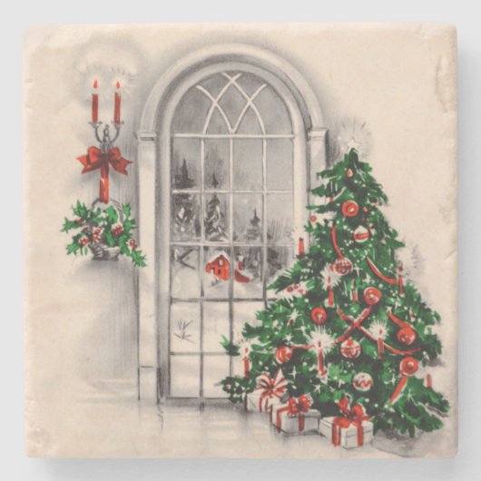 Het Onderzetter van de kerststone-Magic (Voorkant)