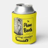 Het Onderzetter van de telefooncabine Blikjeskoeler (Blikje Voorkant)
