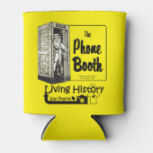 Het Onderzetter van de telefooncabine Blikjeskoeler (Voorkant)