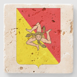 Het Onderzetter van de Travertijn van de Wijn van