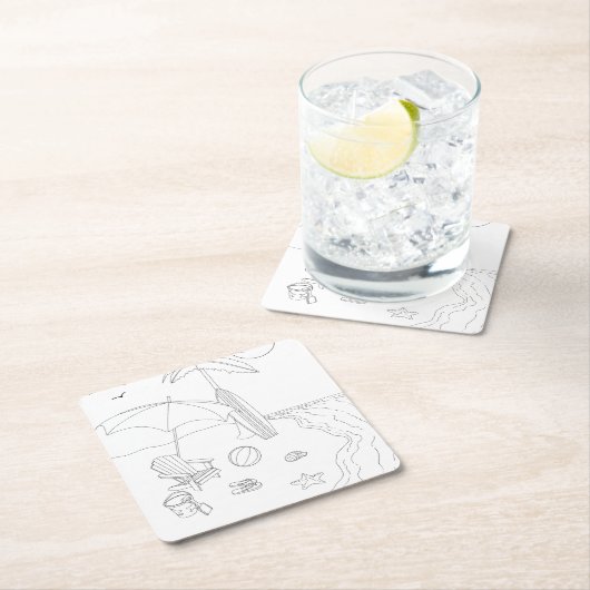 Het Onderzetter van het Papier van de Kleur van de (Insitu)