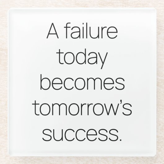 Het Onderzetter van het Succes van morgen (Voorkant)