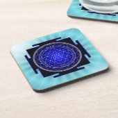 het onderzetter van sriyantra (Linkerzijde)