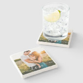 Het Onderzetter van uw fotosjabloon tonen Tekst (Zijkant)