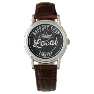 Het Onderzetter van uw lokale bibliotheek Magnet S Horloge