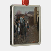 Het onderzoek metalen ornament (Rechts)