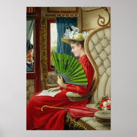 Het ondiscrete, 1895 poster (Voorkant)