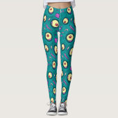 Het One Eye Monster Pattern Leggings (Voorkant)
