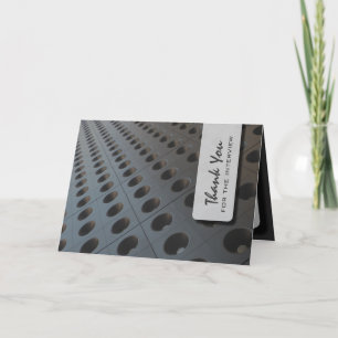 Het oneindige Gesprek van Gaten dankt u kaardt Bedankkaart