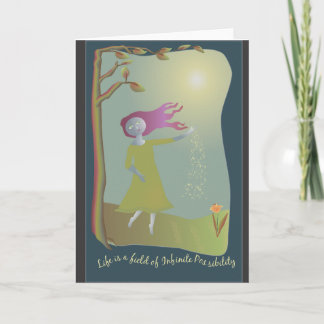 Het oneindige Lege Wenskaart van de Mogelijkheid Kaart