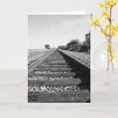 Het oneindige Wenskaart van de Spoorweg, de Kaart (Gele Bloem)