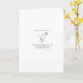 Het oneven Wenskaart van Sokken Kaart (Gele Bloem)