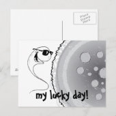 Het ongehoorzame spermatozoön briefkaart (Voorkant / Achterkant)