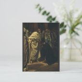 Het ongeloof van de heilige Thomas door James Tiss Briefkaart (Staand voorkant)