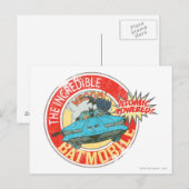 Het ongelooflijke Batmobile pictogram Briefkaart (Voorkant / Achterkant)